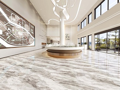 Керамогранит Realistik Bergen Polished Silver Carving 60x120
