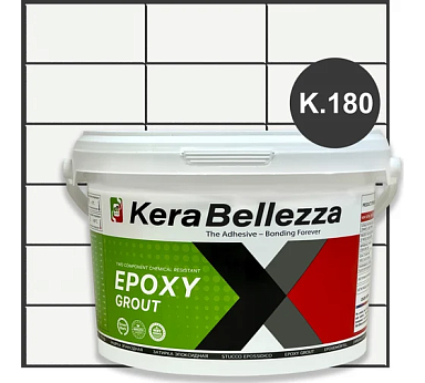 Смеси и затирки Kerabellezza Эпоксидная затирка Design К.180 1 кг