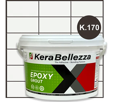 Смеси и затирки Kerabellezza Эпоксидная затирка Design К.170 1 кг