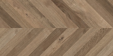 Керамогранит Laparet Wood Lux Walnut Chevron M коричневый матовый карвинг 60х120