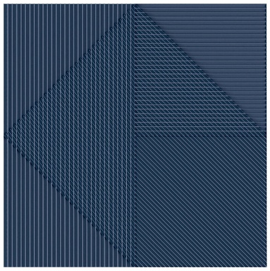 Плитка Harmony 31686 Lins Navy 20x20