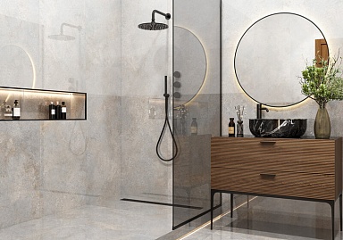 Керамогранит New Trend 60120FEM55P Fenomen Dark полированный 600x1200x7