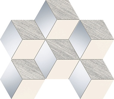 Декор Tubadzin Ms-Senza grey hex 28.9x22.1
