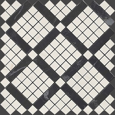Декор Atlas Concorde Italy 9MVF Marvel Cremo Mix Diagonal Mosaic 30.5x30.5