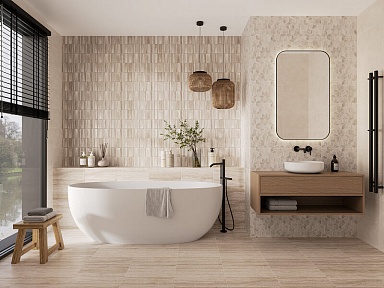 Керамогранит Gracia Ceramica Треви бежевый КГ 01 v2 400х400