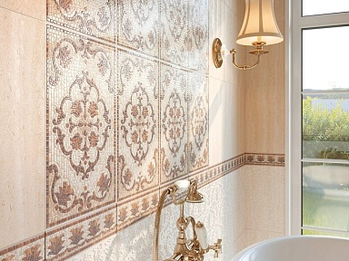 Подступенник Kerama Marazzi SG157200R/4 Подступёнок Пантеон беж 40.2*9.6