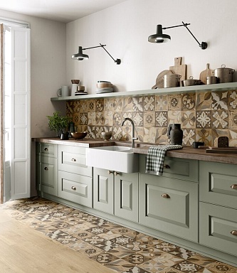 Керамогранит Sant Agostino Intarsi Elite 05 20x20