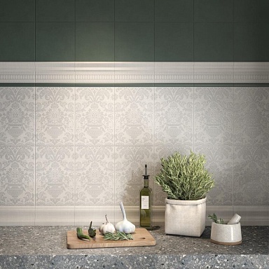 Бордюр Kerama Marazzi POD014 Карандаш Бисер антрацит 20*0.6