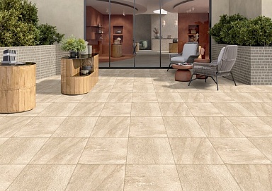Керамогранит Ennface ENSTN5003SR116060 Quartzite Beige Structured R11 600x600x20
