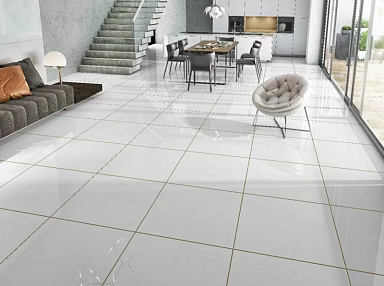 Керамогранит Duna Super White Polished 600x600