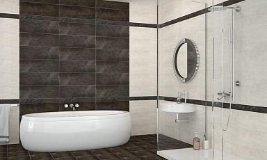 Eletto Ceramica 586042001 Декор Chiron Marron Stella 25,1х70,9