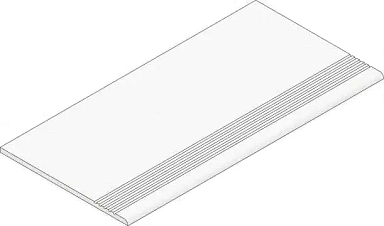 Kerranova K-2212/SR/st01 Ступень Krater Dark Grey 300x600x9