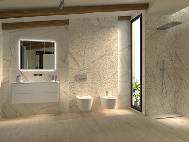Плитка Durstone Eleganza Gold 40x120