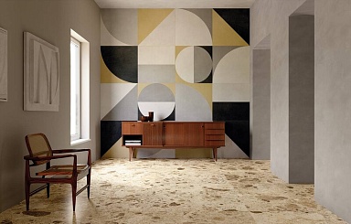 Плитка FAP Ceramiche fRF0 Murals Flower Corten (2 pz) 80x160