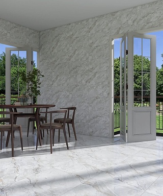 Плитка Eurotile Eteri Light Grey 30x60