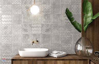 Керамогранит ATRIVM CUADRADO GLAM Grey 23.5x23.5