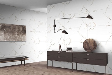 Керамогранит Pieza Ceramica MA046012G Marbel Brown-Grey Глянец 60х120