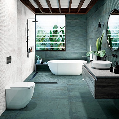 Плитка Aparici Metallic Green 29.75*99.55