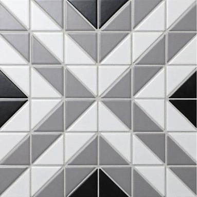Мозаика StarMosaic Albion Cube Grey 27.5х27.5