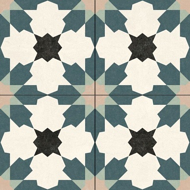 Керамогранит Navarti Flor Blue 45x45