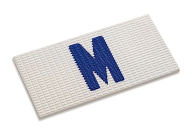Декор Serapool 22270 Цифровая надпись на плитке Antislip с сетчатой поверхностью Cobalt-Unglazed 12x24,5