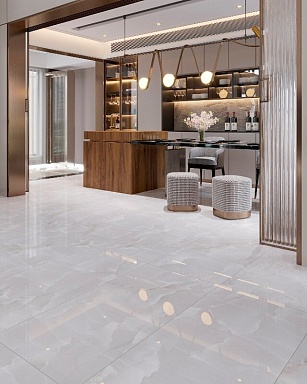 Керамогранит Etili Seramik Onice Grey Polished Rec. 60x120