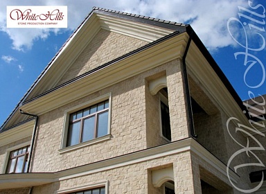 Искусственный камень White Hills 413-45 Шинон угол 8.5х16x15 (9.5х18x15)
