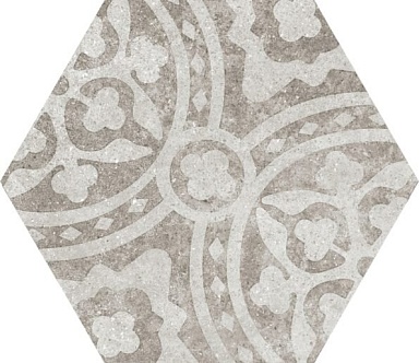 Декор Equipe 22099 Hexatile Cement Garden Grey 17,5x20 (17 видов паттерна)