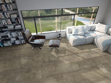 Керамогранит Estima TF03 Traffic Dark Grey Неполированный Рект. 60x60x9