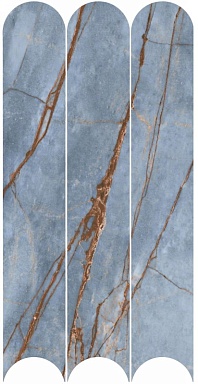 Декор Rex Ceramiche 775658 Heritage Luxe Trinity Azure Glossy 30x60