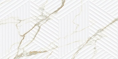 Плитка Artecera LE63063B-F53 Bianco Carrara Classico Cubo Rectificado 30х60