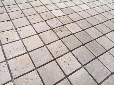 Мозаика Caramelle Mosaic Nuvola rosato Pol 23x73x7 29.8x29.8
