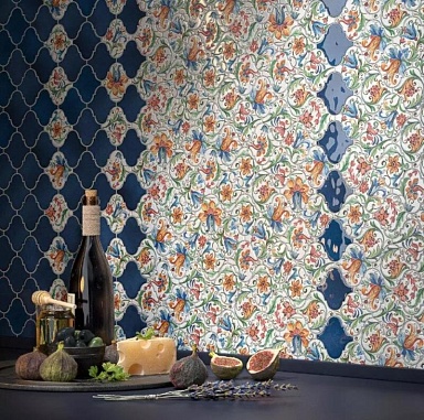 Плитка Kerama Marazzi 65013 Авейру мозаичный красный глянцевый 26х30