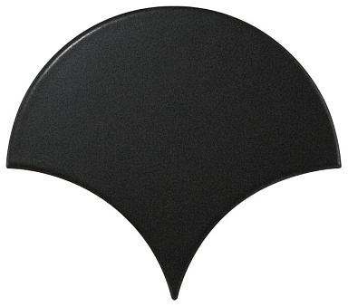 Плитка Equipe 21976 Fan Black Matt 10,6х12