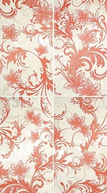 Панно LB-Ceramics 1609-0003 Панно Азур Алый 50x90