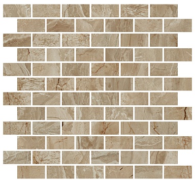 Kerama Marazzi MM13121T Декор Эвора мозаичный бежевый глянцевый 32x30x0,9