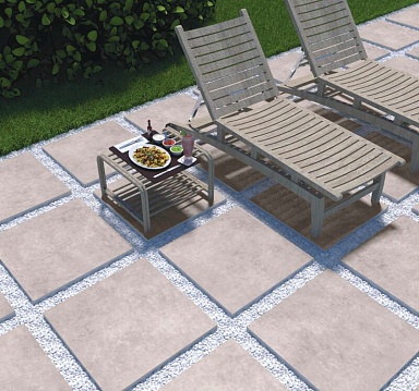 Керамогранит Persepolis Tile 72051 Jura Light Grey Matt 20mm 60x120