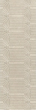 Kerama Marazzi OP/C201/12138R Декор Безана серый светлый обрезной 25*75