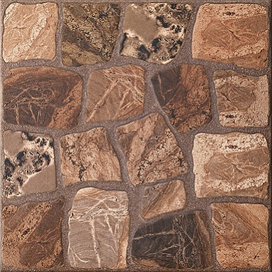 Керамогранит Cersanit 17283 Vilio Brown коричневый рельеф 29,8x29,8
