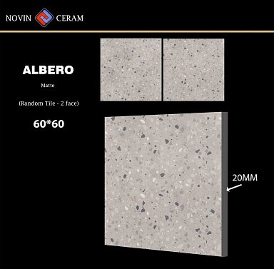 Керамогранит Novin Ceram Yazd Tile Co X9561M86 Albero Matt 20mm 60x60