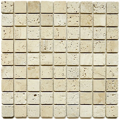 Мозаика Orro Mosaic Travertine Classic Tum. 30х30х7 305x305