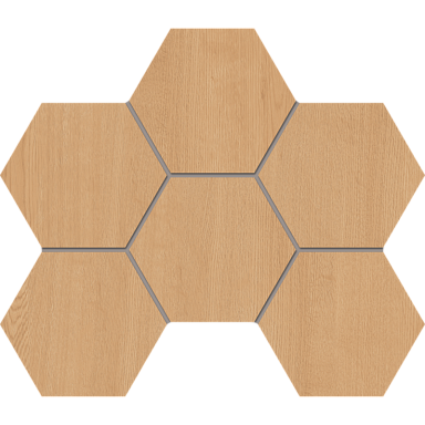 Estima Мозаика CW04 Classic Wood Hexagon неполированная 25x28.5
