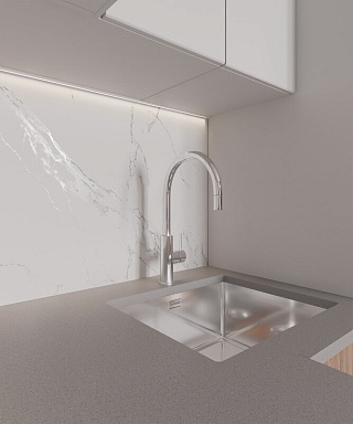 Керамогранит Arcadia Ceramica GI8005-A Paradise Statuario Matt Glossy Ink 60x120