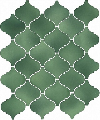 Плитка Kerama Marazzi 65008 Арабески Майолика зеленый 26x30