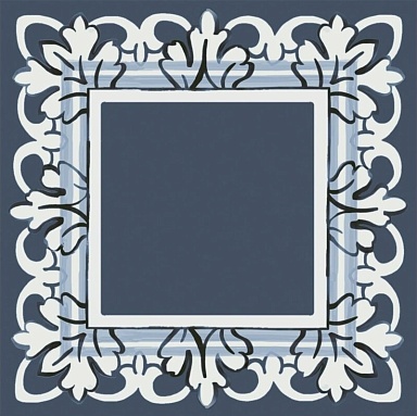 Kerama Marazzi HGD/A525/TOB001 Декор Алмаш синий глянцевый 9,8х9,8