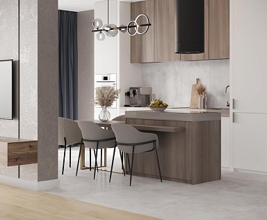 Керамогранит Laparet Lugano Bianco 80х80