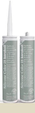 Смеси и затирки Kerakoll Silicone Color Fugabella Color герметик 21 310мл