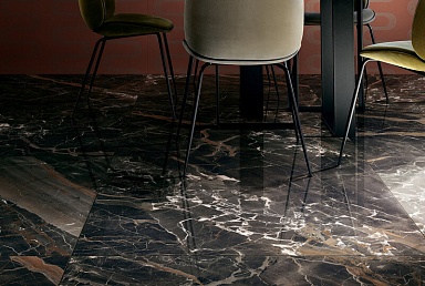 Керамогранит Rex Ceramiche 765761 Bijoux Ombre caravage glossy 6mm 120x120