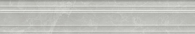 Kerama Marazzi BLF023R Бордюр Багет Монте Тиберио серый глянцевый обрезной 40x7,3x2,7