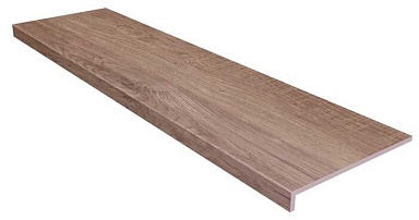 Gres de Aragon 904634 Ступень фронтальная Ordesa Marron 31.5x120